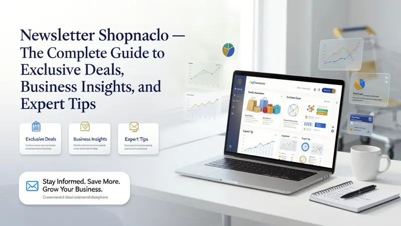 Shopnaclo Newsletter: Exclusive Deals, Insights & Expert Tips
